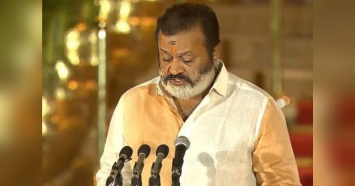 BJP MP Suresh Gopi BJP MP Suresh Gopi