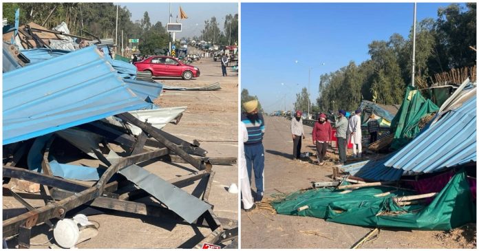 Haryana-Punjab Shambhu border
