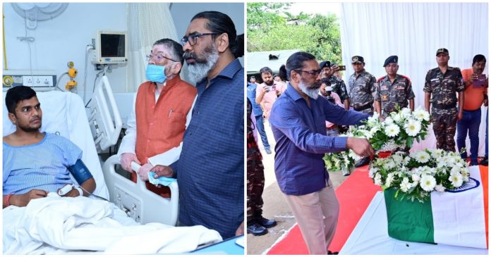 Governor and CM Soren