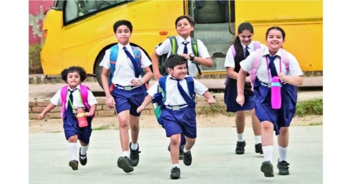 school children
