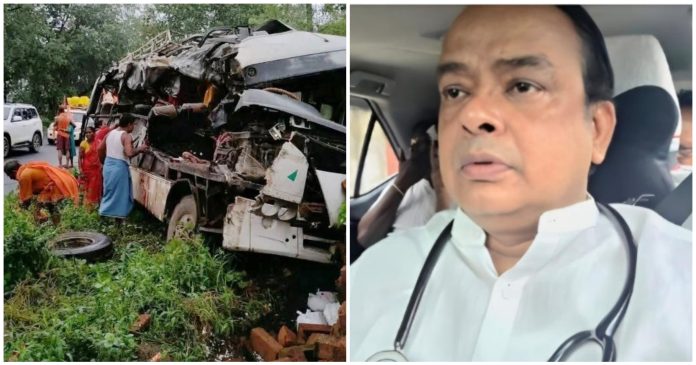 Deoghar road accident Deoghar road accident