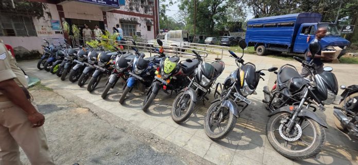 motorcycles