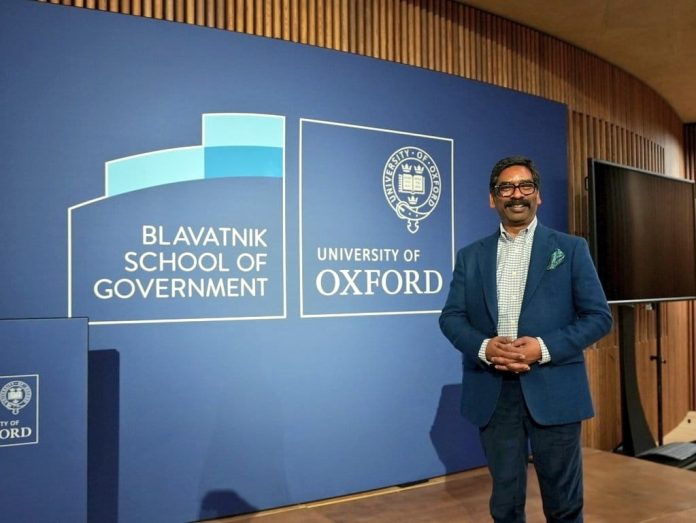 hemant soren in uk