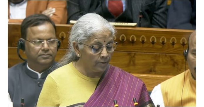 Union Finance Minister Nirmala Sitharaman