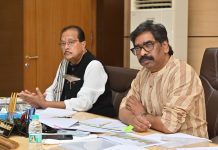 वित्त एवं वाणिज्य-कर विभाग के अधिकारियों के साथ सीएम ने की हाई लेवल बैठक cm hemant soren