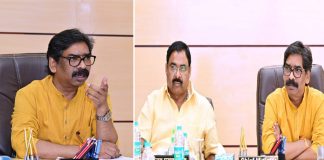 सीएम ने की श्रम, नियोजन, प्रशिक्षण एवं कौशल विकास विभाग की समीक्षा hemant soren