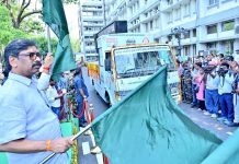 नशामुक्ती जागरूकता के लिए प्रचार-प्रसार वाहनों को सीएम ने हरी झंडी दिखाकर रवाना किया hemant soren