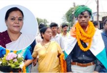 गोड्डा के बेटे देवगन मरांडी को अंतरराष्ट्रीय MMA प्रतियोगिता में शानदार जीत पर मंत्री दीपिका पांडे ने सराहा Devgan Marandi