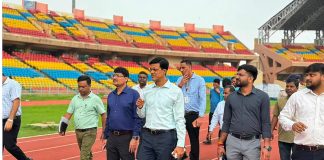 डूरंड फुटबॉल टूर्नामेंट: नगर आयुक्त ने मोराबादी के बिरसा मुंडा फुटबॉल स्टेडियम का किया निरीक्षण Durand Cup