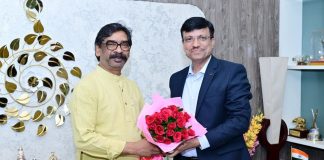 सीएम सोरेन से SAIL के सीएमडी ने की मुलाकात CM Hemant Soren