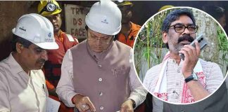 चमोली टनल हादसा: झारखंड के कई मजदूर फंसे, CM हेमंत ने CM धामी से की बात cm pushkar dhami