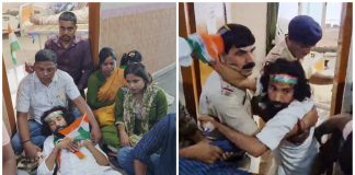 तिरंगा यात्रा में शामिल होने पर अड़े देवेंद्रनाथ महतो, अस्पताल में पुलिस से विवाद devendra nath mahto