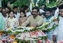 निर्मल महतो को सीएम ने दी श्रद्धांजलि ‘जब तक चांद-सूरज रहेगा, निर्मल महतो तेरा नाम रहेगा’ hemant soren