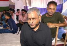 रांची: DC और सिटी SP दे रात में छात्रों को हटाने पहुंचे,फिर भाजपा भी धरनास्थल पर पहुँच गई marandi