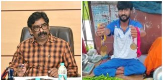 4 गोल्ड मेडल जीतने के बावजूद सब्जी बेचने को मजबूर, सीएम ने लिया ऐक्शन hemant soren