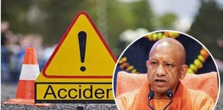 UP: कैंटर की टक्कर के बाद पलटा पिकअप वैन,12 की मौ*त cm yogi