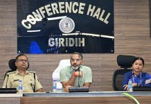 गिरिडीह: दुर्गा पूजा, दीपावली एवं छठ पूजा को लेकर डीसी रामनिवास ने की बैठक giridih dc