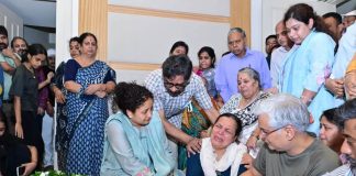मंत्री दीपिका की दिवंगत पुत्री को सीएम देने पहुंचे श्रद्धांजलि hemant soren
