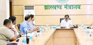 नगर विकास एवं आवास विभाग तथा पथ निर्माण विभाग द्वारा संचालित कार्यों की मुख्यमंत्री ने की समीक्षा hemant soren