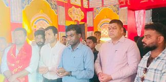 रांची में गणपति पूजा पंडालों का डीसी ने किया निरीक्षण, सुरक्षा और यातायात व्यवस्था को लेकर दिए निर्देश ranchi dc manjunath bhajantri