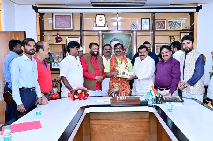 cm hemant soren CM Hemant Soren
