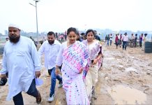 गिरिडीह: छठ घाटों पर पहुँचकर कल्पना सोरेन ने छठ की चल रही तैयारियों का किया निरीक्षण kalpana soren