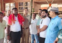 दुर्गापूजा के दौरान श्रद्धालुओं की सुरक्षा में जिला प्रशासन पूरी तरह मुस्तैद,डीसी एसपी ने शहर के विभिन्न पूजा पंडालों का निरीक्षण किया ranchi dc manjunath bhajantri